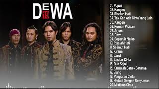 Lagu Terbaik dari DEWA 19 - Hits Tahun 2000an | Pupus, Kangen, Risalah Hati, Kangen (Vol. 1)