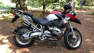 BMW R1200GS 2004 walk around spoked wheels