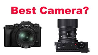 Blackmagic Pocket Cinema 4k VS Fuji Xt4 Vs Sigma FP Vs Sony A6600