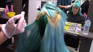 Purple Green Hair Dye girlVSjapan   Jay hair