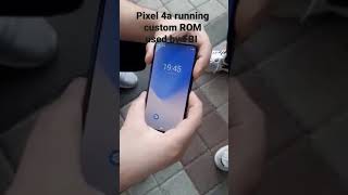 Pixel 4a running custom ROM used by FBI for global operation to trap criminals #shorts