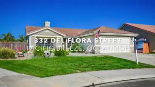 332 Del Flora Street in Pacific Breeze, Oceanside