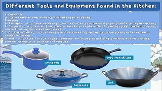 💟 (TLE) What are the Different Tools and Equipment Found in the Kitchen? | #iQuestionPH