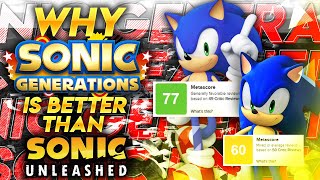 Why Sonic Generations is BETTER than Sonic Unleashed!