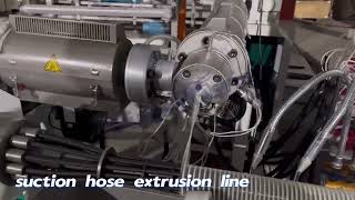 PVC Suction Reinforced Hose Making Production Line