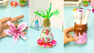 DIY desk decor / Recycling craft / DIY decoration ideas / how to make / DIY