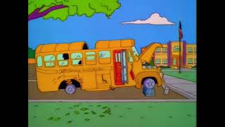 The Simpsons - This bus has seen better days