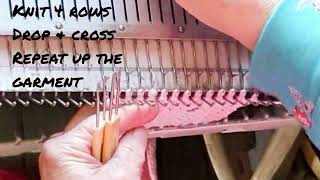 The Answer Lady's Machine Knitting Flashcards: 2x2 cables