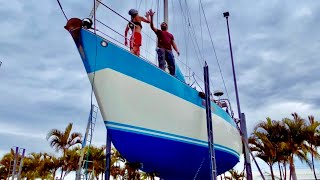 Turning around boatyard jobs in record time to sail north to the Whitsundays