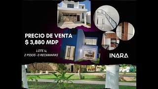 PRIVADA INARA CASAS DE 2 PISOS Y 3 RECAMARAS, ENTREGA INMEDIATA, EQUIPADA