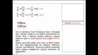 Üretim Teorisi 3. Konu Anlatım Videosu