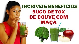 🥬🍎 Suco de Couve com Maçã A Bebida Detox que Vai Revolucionar Sua Vida!🤩