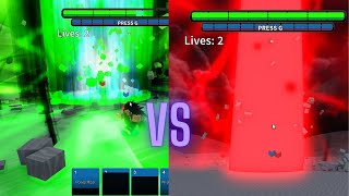 RED VS GREEN BROLY! (REWORK BROLY) | Aba