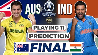 WORLD CUP 2023 FINAL - INDIA vs AUSTRALIA || IND vs AUS FINAL PREDICTIONS