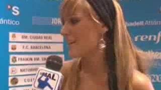 Edurne En La Gala Asobal