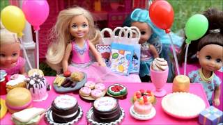 BARBIE Chelsea Birthday Party Swimming Pool PARTY BARBIE AND FRIENDS