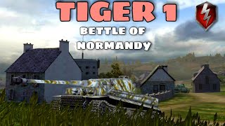 TIGER 1 • Battle of normandy • World Of Tanks Blitz