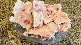 Protein Powder Yogurt Bark