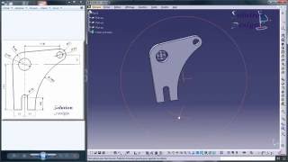 Catia V5 tuto | Part Design | Practice 2 full HD for beginners