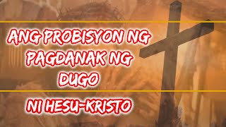 Ano ang Probisyon ng Paghagupit at Pagdanak ng Dugo ni Hesus ?