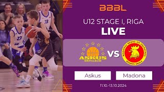 KK Askus/Haapsalu Herilased 2013 vs Madonas BJSS 2013 | BBBL Boys U12