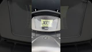 Velocidad máxima de Yamaha NMAX CONNECTED de 0 a 120 kms