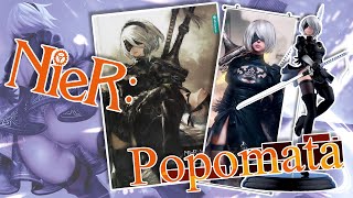 Ein PO zum SPiELEN | NieR: Automata ROLLBiLD, World Guide u. 2B DeLuxe YoRHa FiGUR | UNBOXiNG