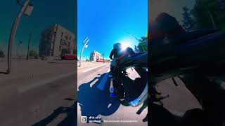 Kawasaki Z1000SX riding