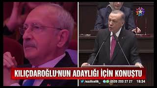 Son Dakika: Cumhurbaşkanı Erdoğan'dan Kılıçdaroğlu'nun adaylığına ilk yorum: