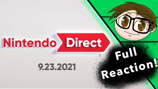 Full Reaction!!! Nintendo Direct 9/23/2021