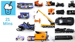 Purple Orange Black Color Toys Vehicles Collection tomica lego siku transformers