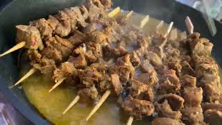 Tender/juicy beef skewers by Zaki Nagar| #zakinagar #desi #farm #food