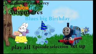 blue thomas and percy nick jr Adventures/blue Birthday/dvd