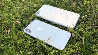 iPhone X Silver vs iPhone 7 Plus Silver