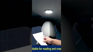 Car Interior LED Light Auto Roof Ceiling Lights Reading Lamp Self-adhesive LED Night Light Mini USB