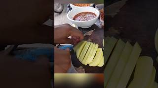 Mango cutting!! Look delicious🥭#food#fooddiving#fresh#fruit#streetfood#yummy#good#fruitcutting#mango