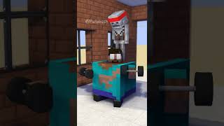 Herobrine Fat Transformation #shorts