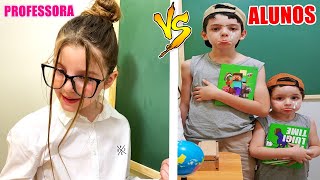 HELENA BRINCANDO de ESCOLINHA com MARQUINHO E JOÃOZINHO