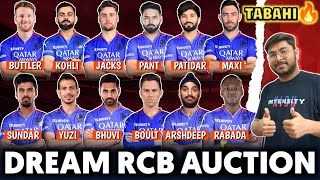 IPL 2025 - RCB Strongest Playing 11 || Dream RCB Auction 🔥