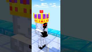 King Run: HELP Herobrine become King VS Entity - Minecraft Shorts #herobrine #viral #viralvideo