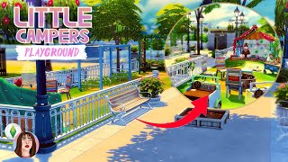 Little Campers Playground | The Sims 4 | Speedbuild | #littlecamperskit