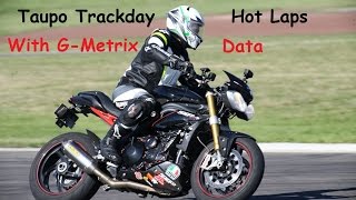 Taupo Trackday Hot Laps with G-Metrix Data