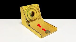 How to make Coin Box Target shooting | ออมสินยิงเป้าจากลังกระดาษ