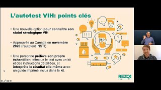 Webinaire "Autotest de dépistage du VIH"