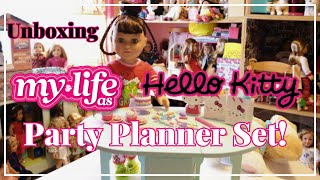 Unboxing My Life As X Hello Kitty Party Planner Set!