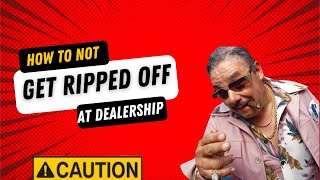 How To Not Get Ripped Off At A Dealership. #cars #ripoff #dealership