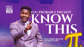 One Thing That Was Created After Man || Apostle Emmanuel Iren