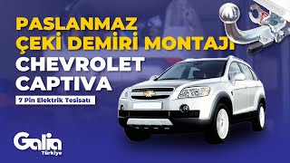 Chevrolet Captiva Çeki Demiri Montajı ( Gizli Soket Uygulaması)