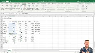 Microsoft Excel Course - Adjacent Cells Error in Excel Calculations | Part 25