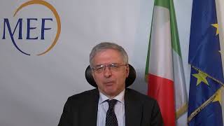 Remarks from Daniele Franco, Minister of the Economy and Finance, Italy